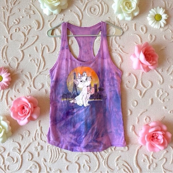 Disney Marie Tie Dye Tank (XL)  Aristocats Disney one of a kind cats - Picture 1 of 7